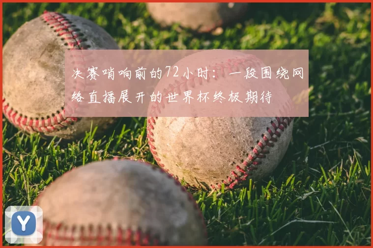 决赛哨响前的72小时:一段围绕网络直播展开的世界杯终极期待
