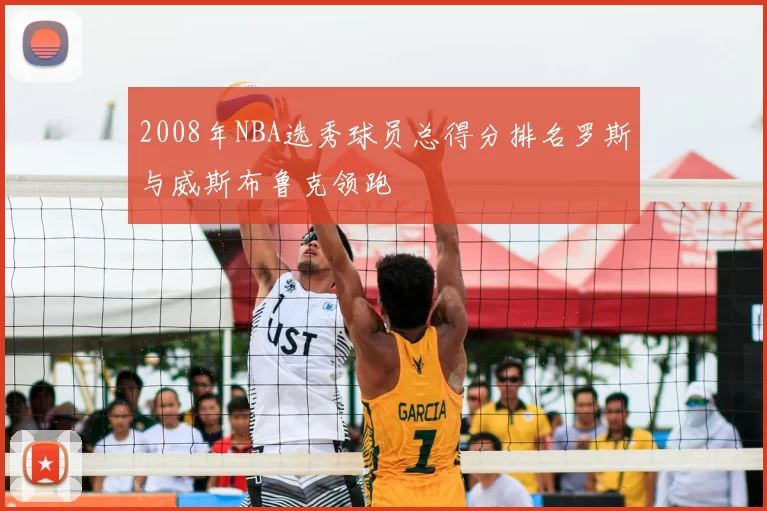 2008年NBA选秀球员总得分排名罗斯与威斯布鲁克领跑