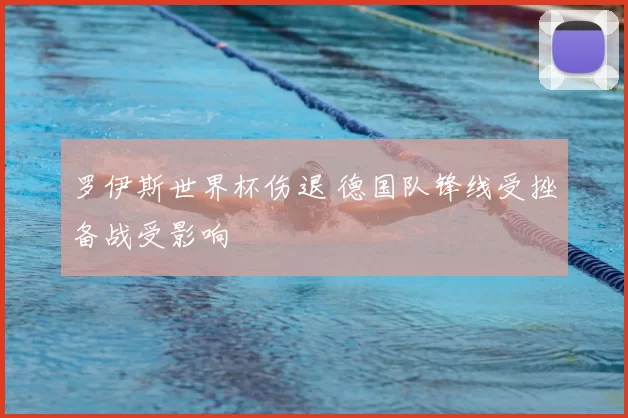 罗伊斯世界杯伤退 德国队锋线受挫备战受影响