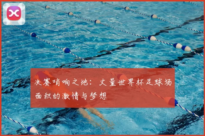 决赛哨响之地：丈量世界杯足球场面积的激情与梦想